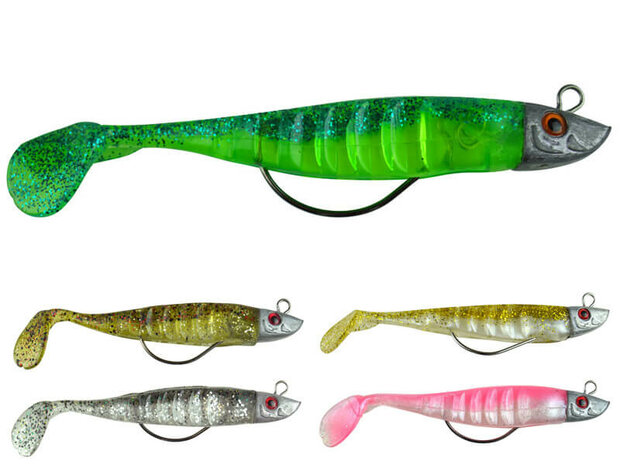 Scanner Soft Shad 9 cm. Set 3+1